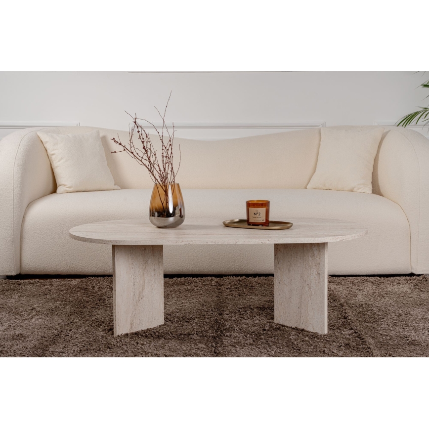 Couchtisch NEL 119x60 cm beige