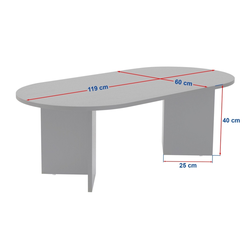 Couchtisch NEL 119x60 cm beige