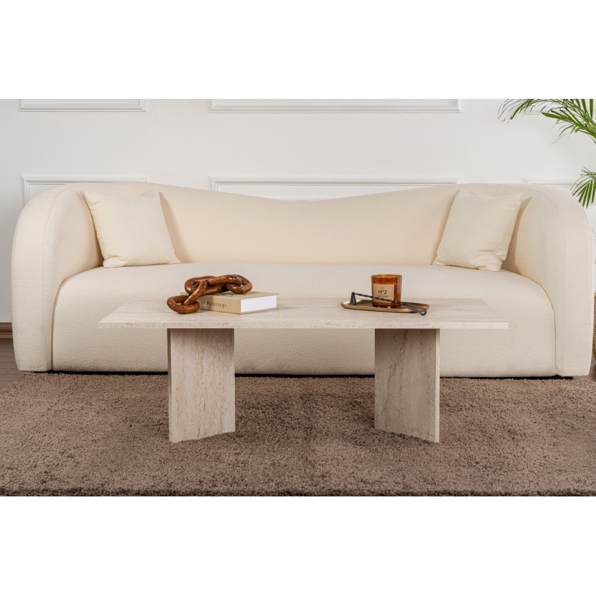 Couchtisch NEL 119x60 cm beige