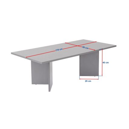 Couchtisch NEL 119x60 cm beige