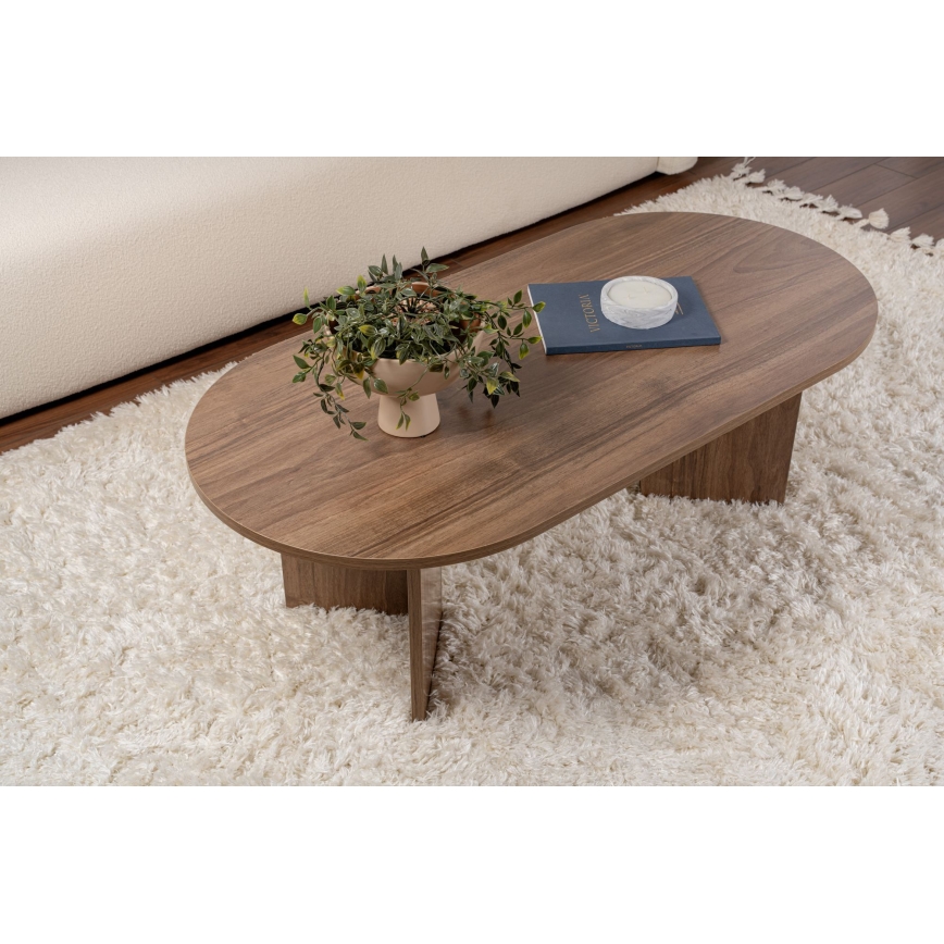 Couchtisch NEL Nussbaum