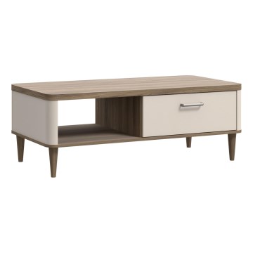 Couchtisch NOR braun/beige