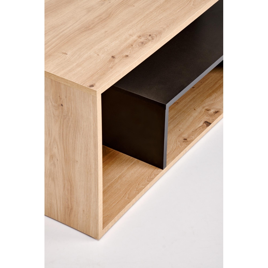 Couchtisch NOTE 90x51 cm schwarz/Artisan-Eiche