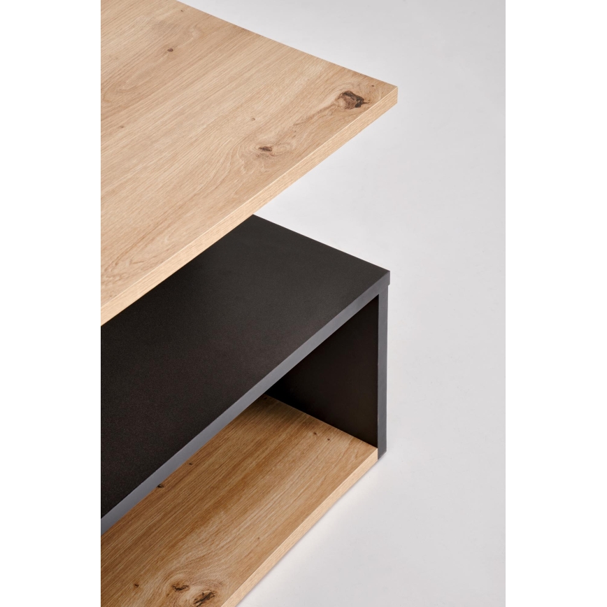 Couchtisch NOTE 90x51 cm schwarz/Artisan-Eiche