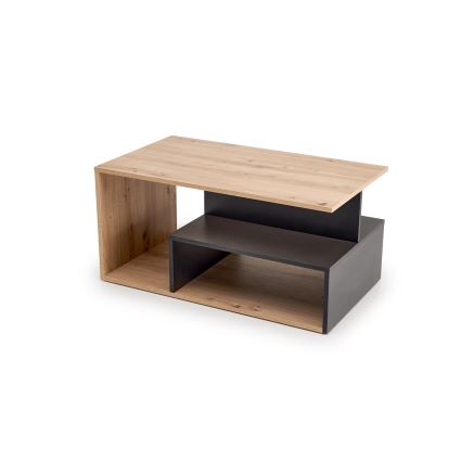 Couchtisch NOTE 90x51 cm schwarz/Artisan-Eiche