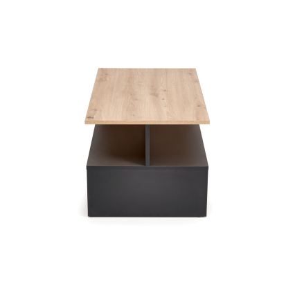 Couchtisch NOTE 90x51 cm schwarz/Artisan-Eiche