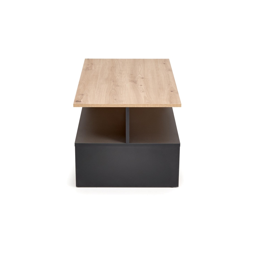 Couchtisch NOTE 90x51 cm schwarz/Artisan-Eiche