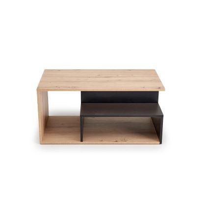 Couchtisch NOTE 90x51 cm schwarz/Artisan-Eiche