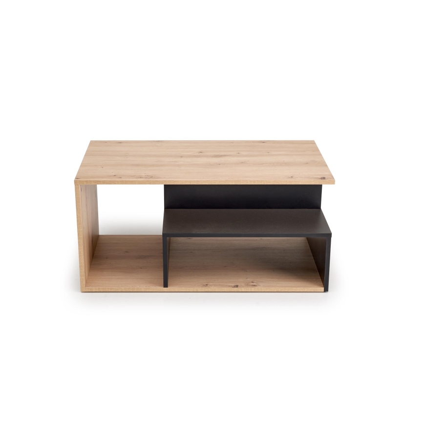 Couchtisch NOTE 90x51 cm schwarz/Artisan-Eiche