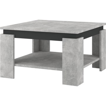 Couchtisch OLAF grau Beton/Anthrazit