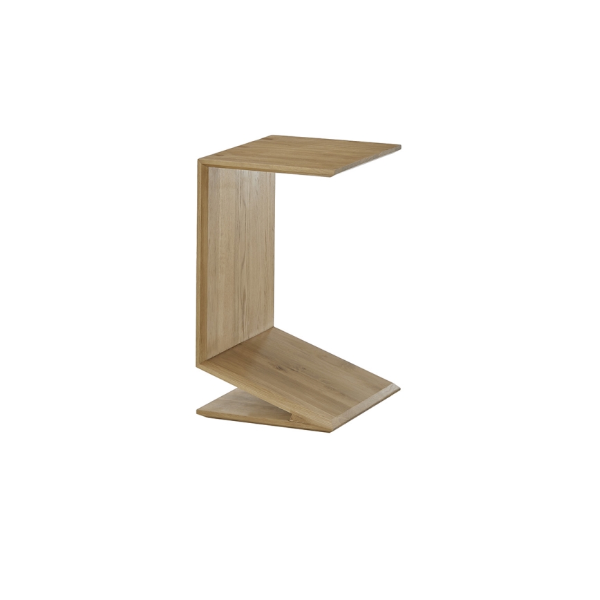 Couchtisch PRISM, 60x40 cm, vertikal und horizontal verstellbar, Eiche