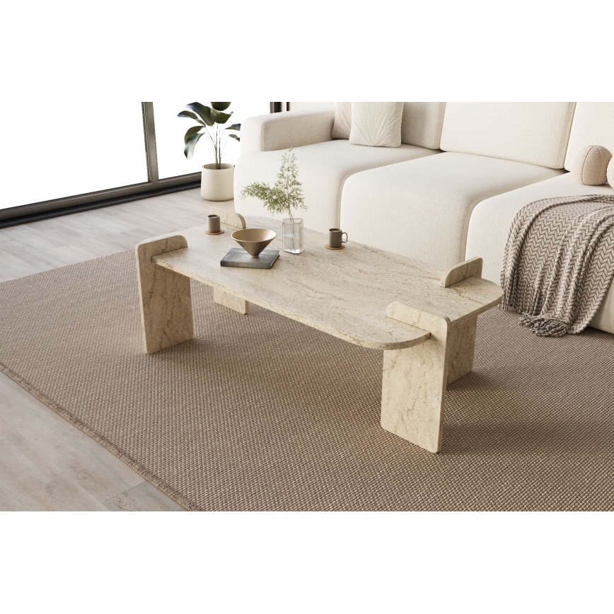 Couchtisch PURO 120x60 cm beige
