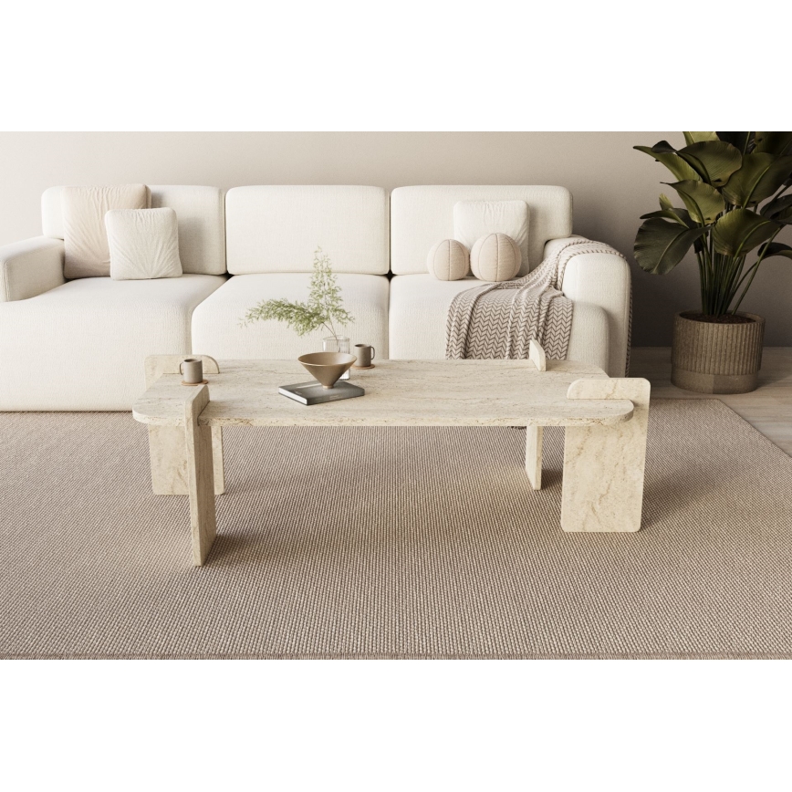 Couchtisch PURO 120x60 cm beige