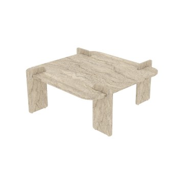 Couchtisch PURO 90x90 cm Travertin