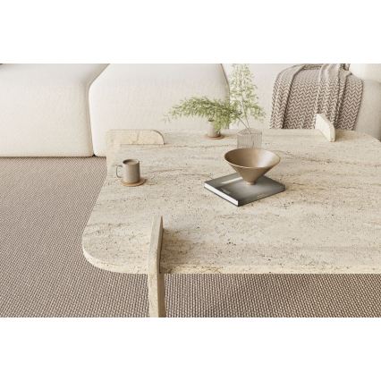 Couchtisch PURO 90x90 cm Travertin