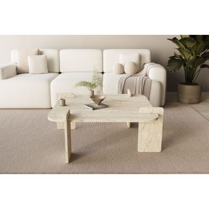 Couchtisch PURO 90x90 cm Travertin