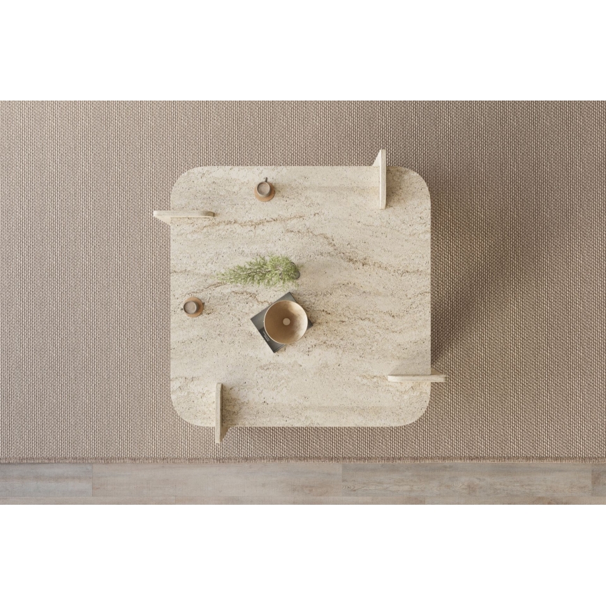 Couchtisch PURO 90x90 cm Travertin