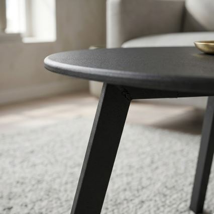 Couchtisch REVE 40x70 cm schwarz