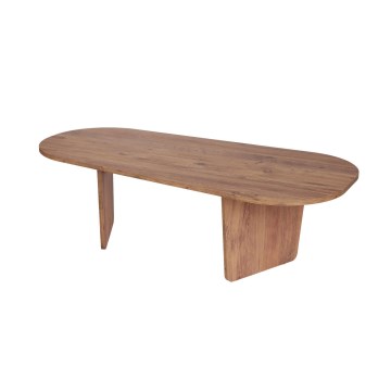 Couchtisch ROND 130x65 cm Kiefer