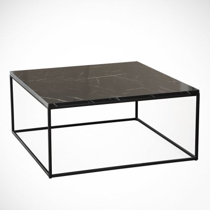 Couchtisch ROYAL 43x75 cm schwarz