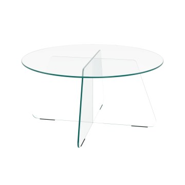 Couchtisch SANOS 80 cm, transparent