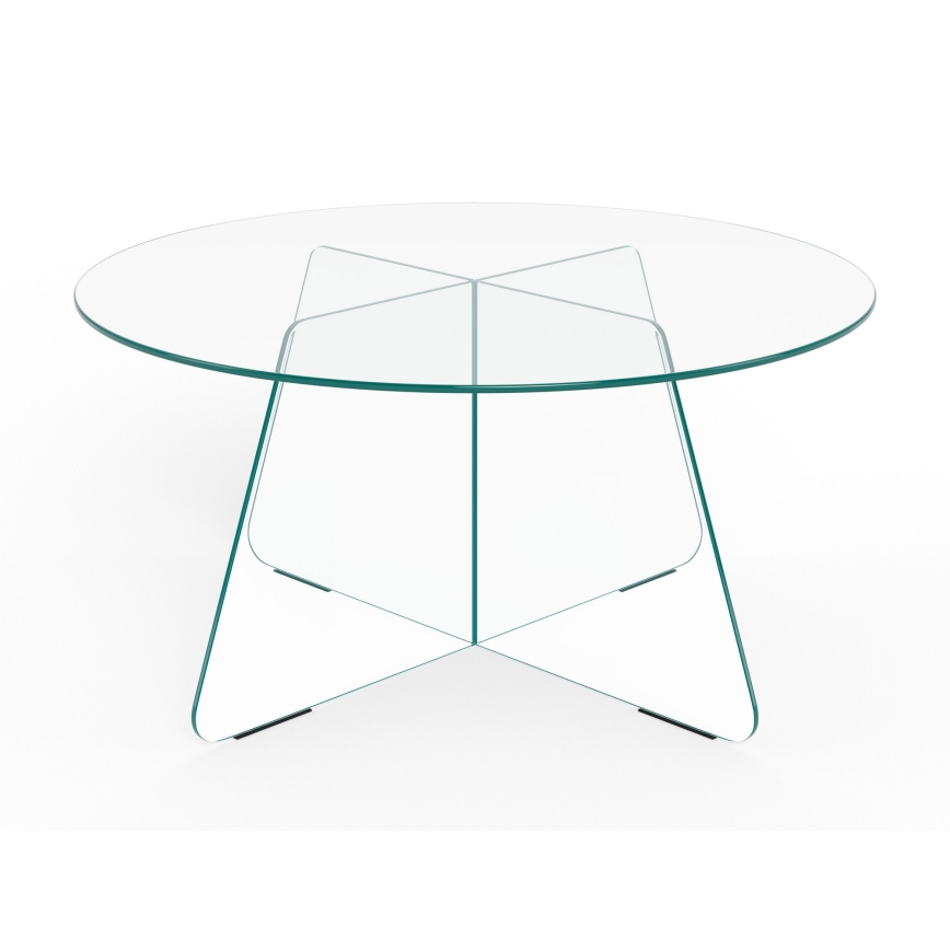 Couchtisch SANOS 80 cm, transparent