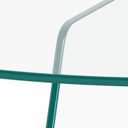 Couchtisch SANOS 80 cm, transparent