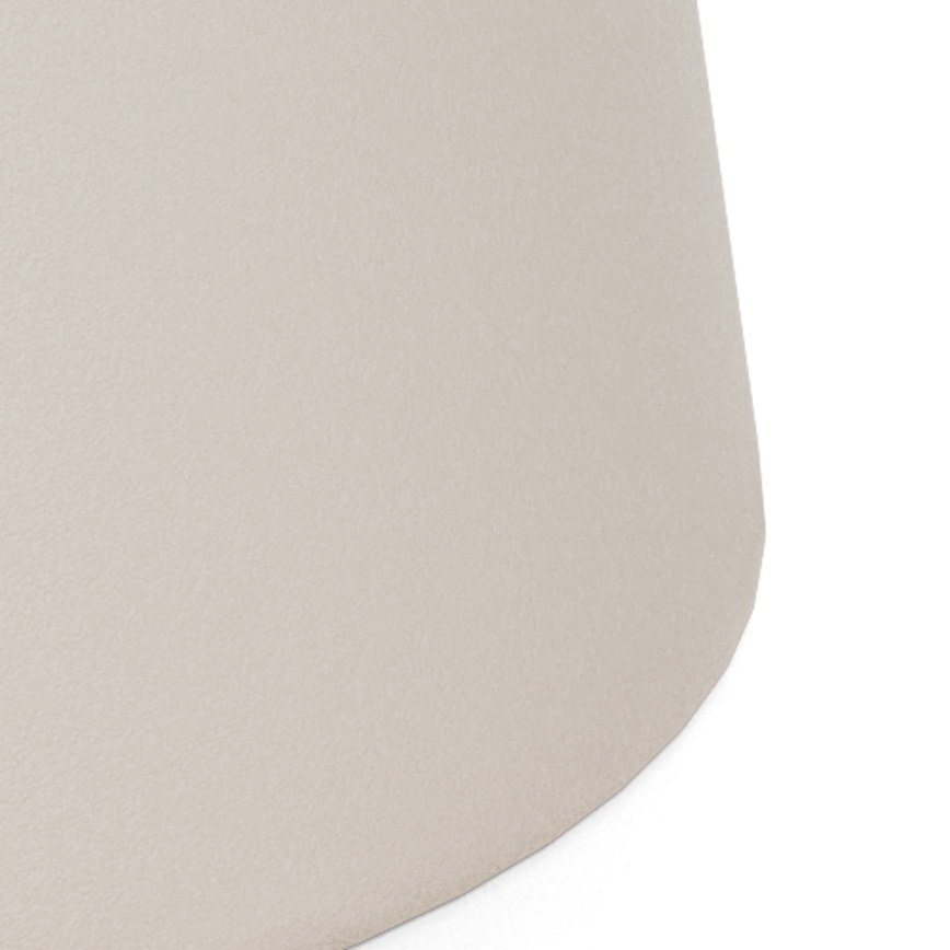 Couchtisch SANTORINI Ø 45 cm Travertin/grau/Keramik