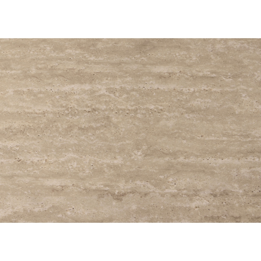 Couchtisch SANTORINI Ø 45 cm Travertin/grau/Keramik