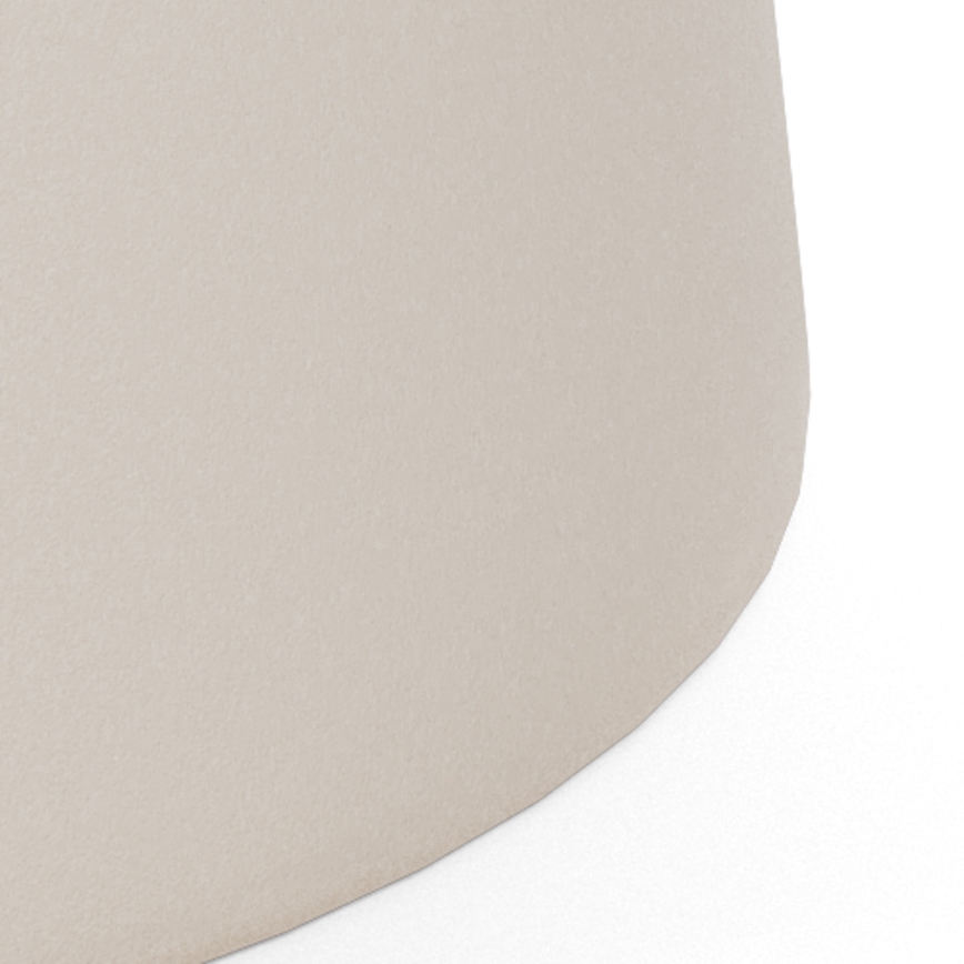 Couchtisch SANTORINI Ø 70 cm Travertin/grau/Keramik