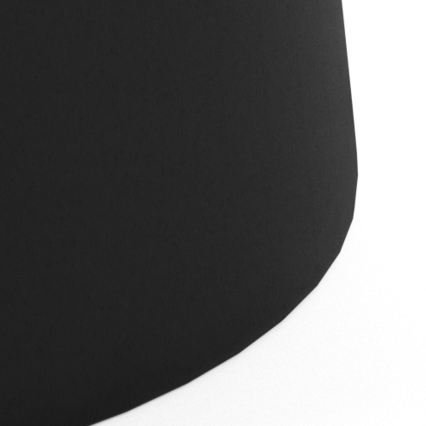 Couchtisch SANTORINI Ø 70 cm weiß/schwarz/Keramik