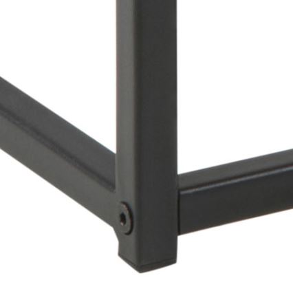 Couchtisch SARON Eiche/schwarz