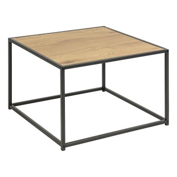 Couchtisch SARON Eiche/schwarz