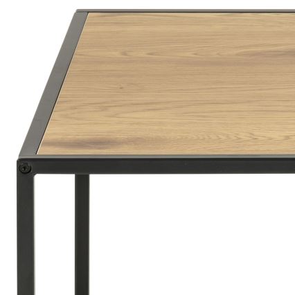 Couchtisch SARON Eiche/schwarz