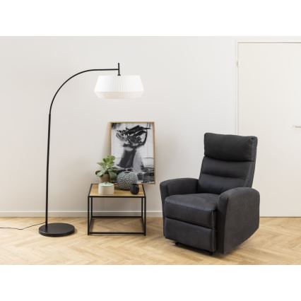 Couchtisch SARON Eiche/schwarz
