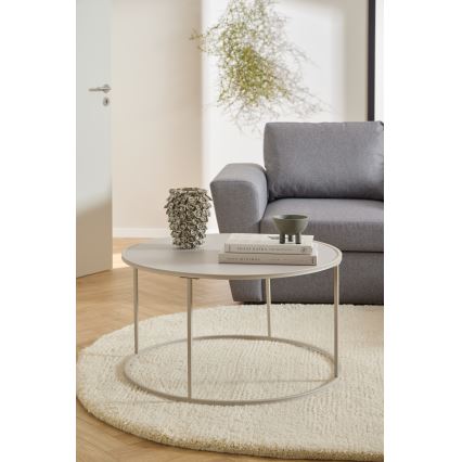 Couchtisch SARON Ø 80 cm, grau