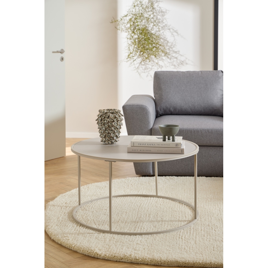 Couchtisch SARON Ø 80 cm, grau