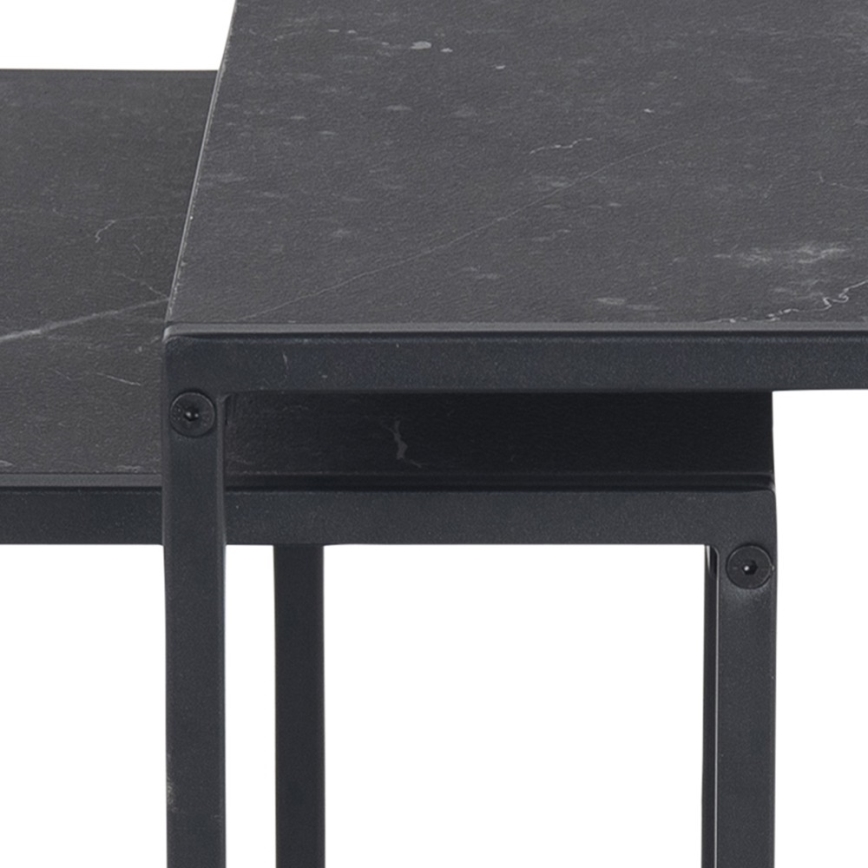 Couchtisch-Set ALMA 2 Stk. anthrazit