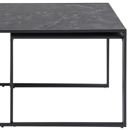 Couchtisch-Set ALMA 3 Stk. anthrazit