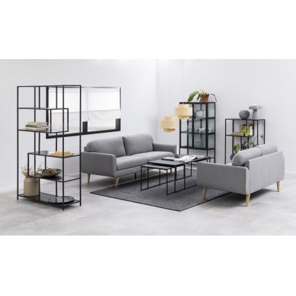 Couchtisch-Set ALMA 3 Stk. anthrazit