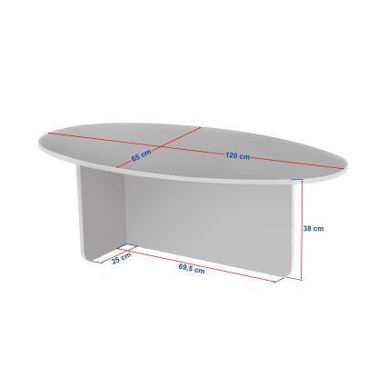 Couchtisch VARUM 120x65 cm Travertin