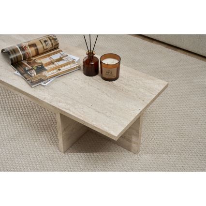 Couchtisch VERUM 120 x 45 cm Travertin