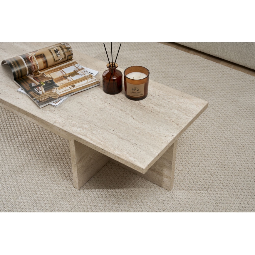 Couchtisch VERUM 120 x 45 cm Travertin