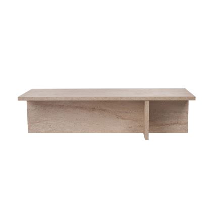 Couchtisch VERUM 120 x 45 cm Travertin