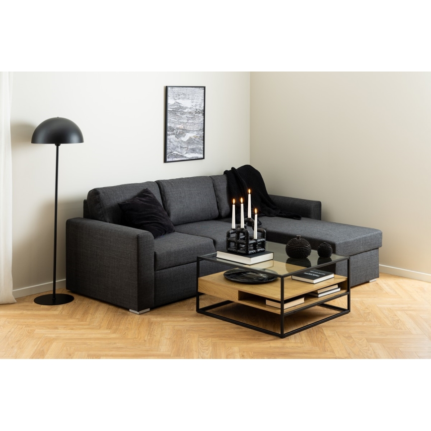 Couchtisch ZEIN Eiche/schwarz