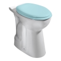 Creavit - Barrierefreies Kombi-WC mit Bodenanschluss, Keramik/weiß