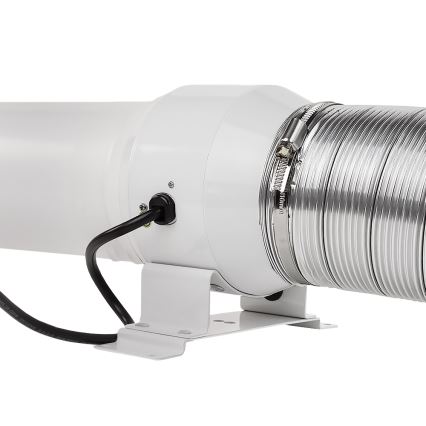 Dalap 24MF100 - Rohrventilator mit energiesparendem Motor und Drehzahlregler MF 100 EC 18W/230V