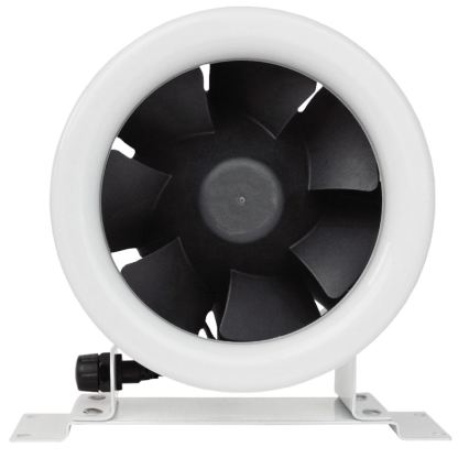 Dalap 24MF125 - Rohrventilator mit energiesparendem Motor und Drehzahlregler MF 125 EC 20W/230V