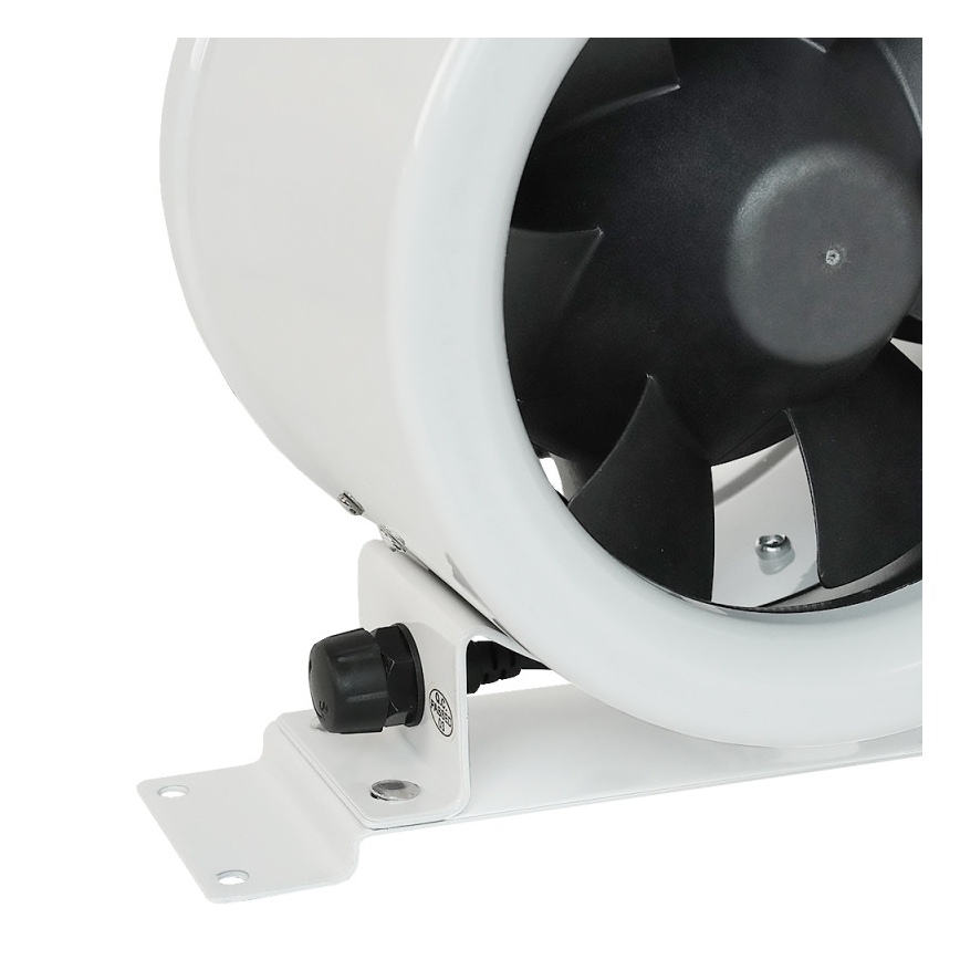 Dalap 24MF125 - Rohrventilator mit energiesparendem Motor und Drehzahlregler MF 125 EC 20W/230V