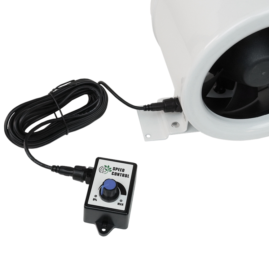 Dalap 24MF200 - Rohrventilator mit energiesparendem Motor und Drehzahlregler MF 200 EC 75W/230V